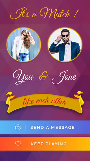 android dating application template